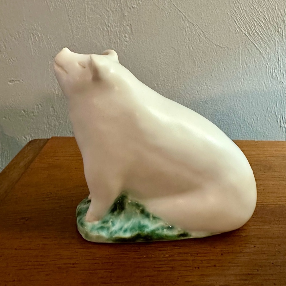 RARE Vintage Anderson Design Studio Pottery Pig Figurine | Signed “AD” | - Picture 4 of 5